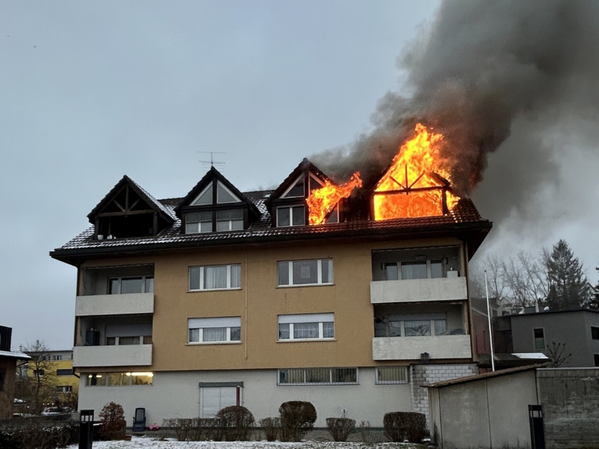 Neueste Brandmeldungen der Schweiz 