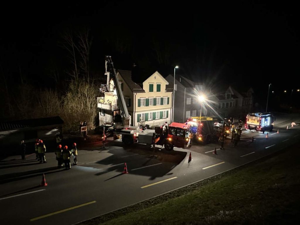 Herisau AR: Aufmerksamer Bürger vereitelt Brandausbruch