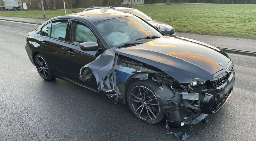 Neuenkirch LU: Satte 80’000 Franken Schaden nach Unfall zweier BMWs