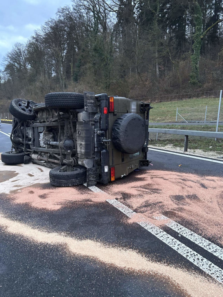 Mellingen AG: Unfall mit verletzter Person