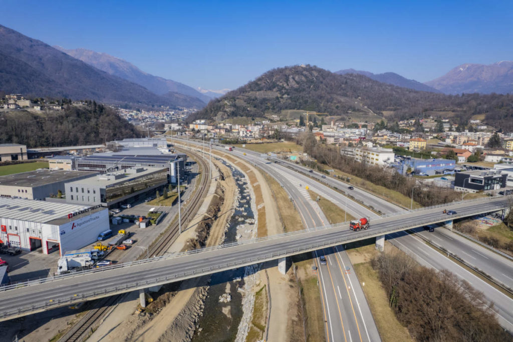 Sperrzeiten der A2 Ausfahrt Lugano Nord: