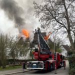 Solothurn: Einfamilienhaus in Brand geraten