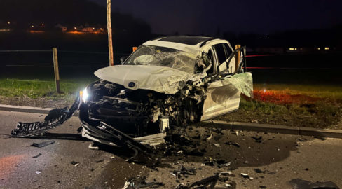 Heftiger Unfall In Sirnach Tg Fordert Sperrung Und Umleitung