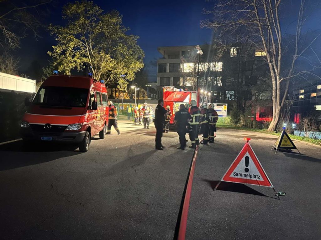 Aarau AG: Feuer in Asylunterkunft, 70 Personen evakuiert