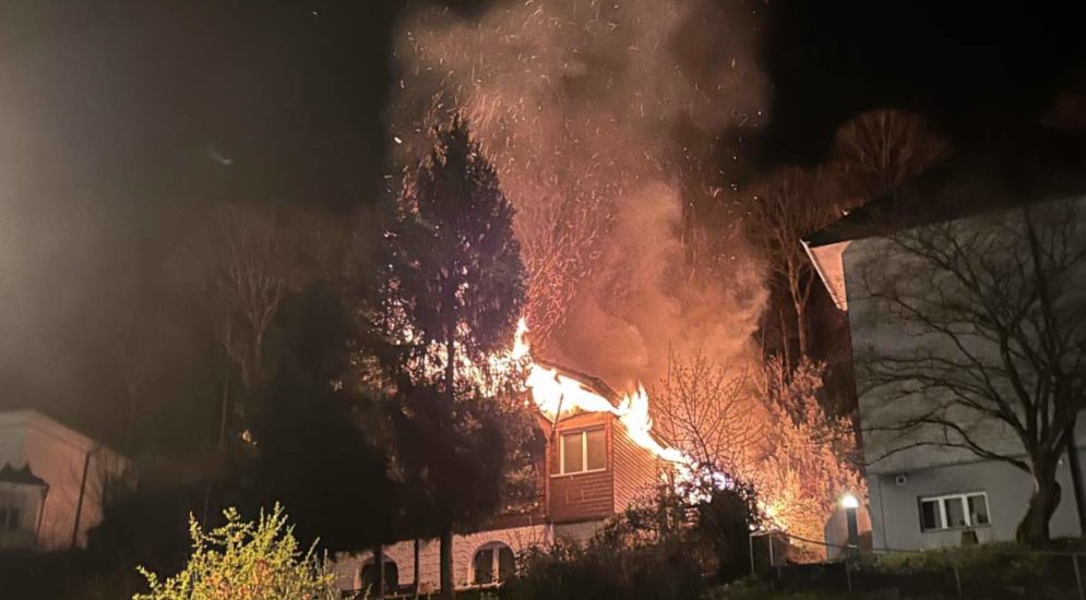 Aarau AG: Schwerer Brand fordert Grossaufgebot der Feuerwehr