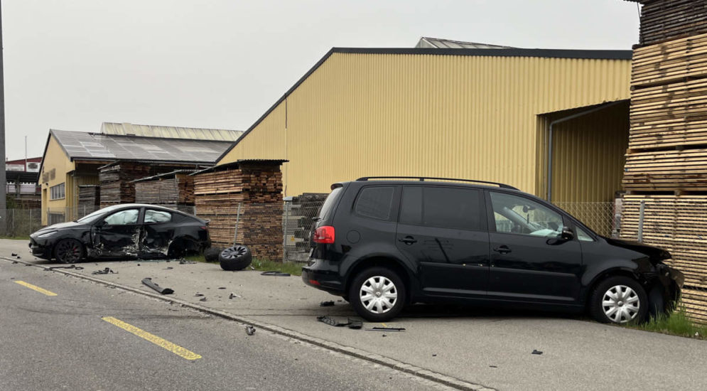 Arbon TG: Hoher Sachschaden nach Unfall