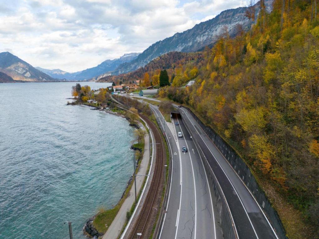 A8 Spiez – Interlaken: Sperrung Leissigentunnel 5 Nächte