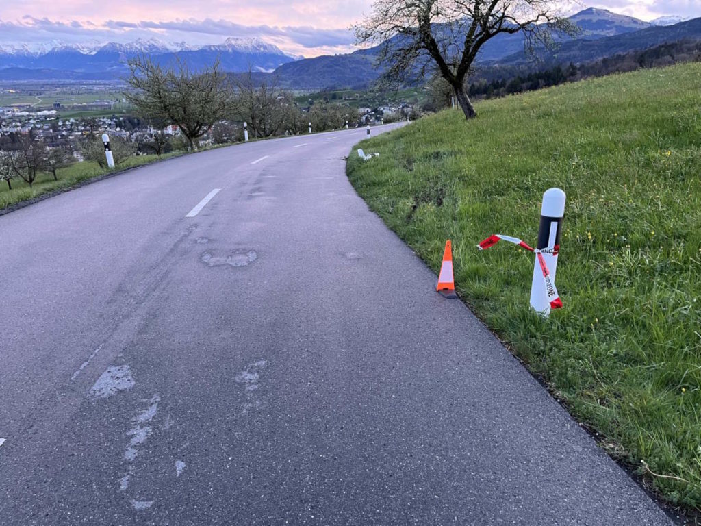 Altstätten SG: Motorradfahrer (16) stürzt bei Unfall