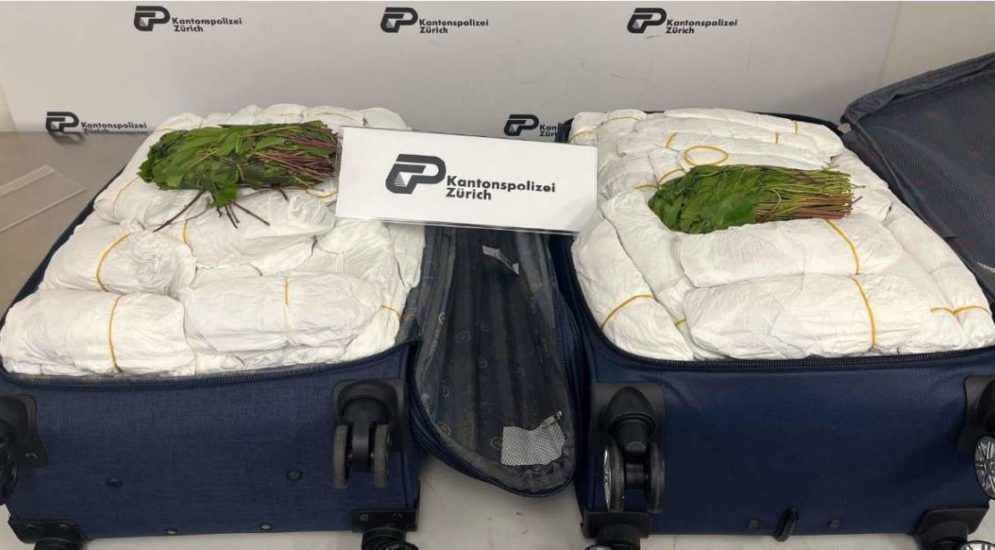Flughafen Zürich, Wetzikon ZH: Große Mengen Drogen sichergestellt