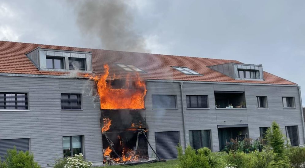 Chapelle FR: 16 Bewohner bei Brand evakuiert