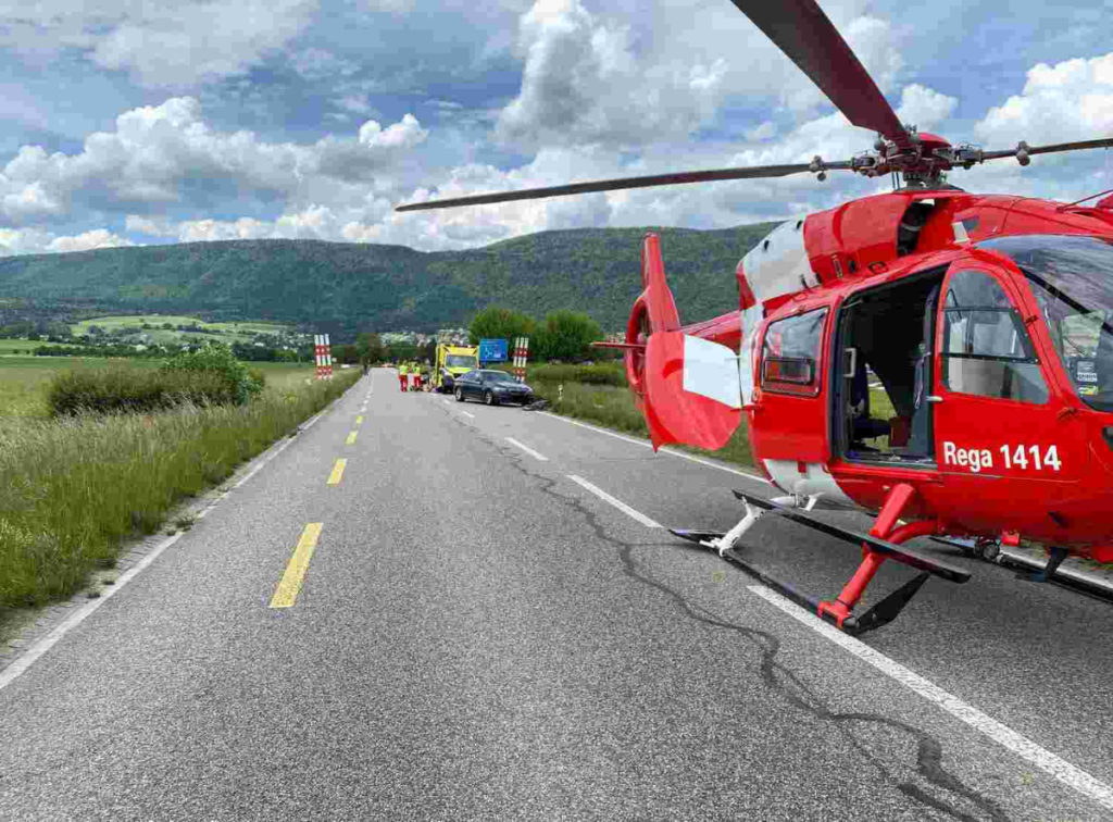 Grenchen SO: Schwerverletzter nach Unfall beim Flughafen