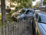 Unfall in Neuhausen am Rheinfall: Autolenkerin überfährt Gartenzaun