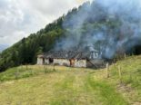 Montbovon FR: Alphütte bei Brand zerstört