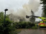 Bertschikon (ZH): Einfamilienhaus in Flammen
