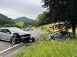 Densbüren AG: Autofahrer prallt bei Unfall in zwei Fahrzeuge