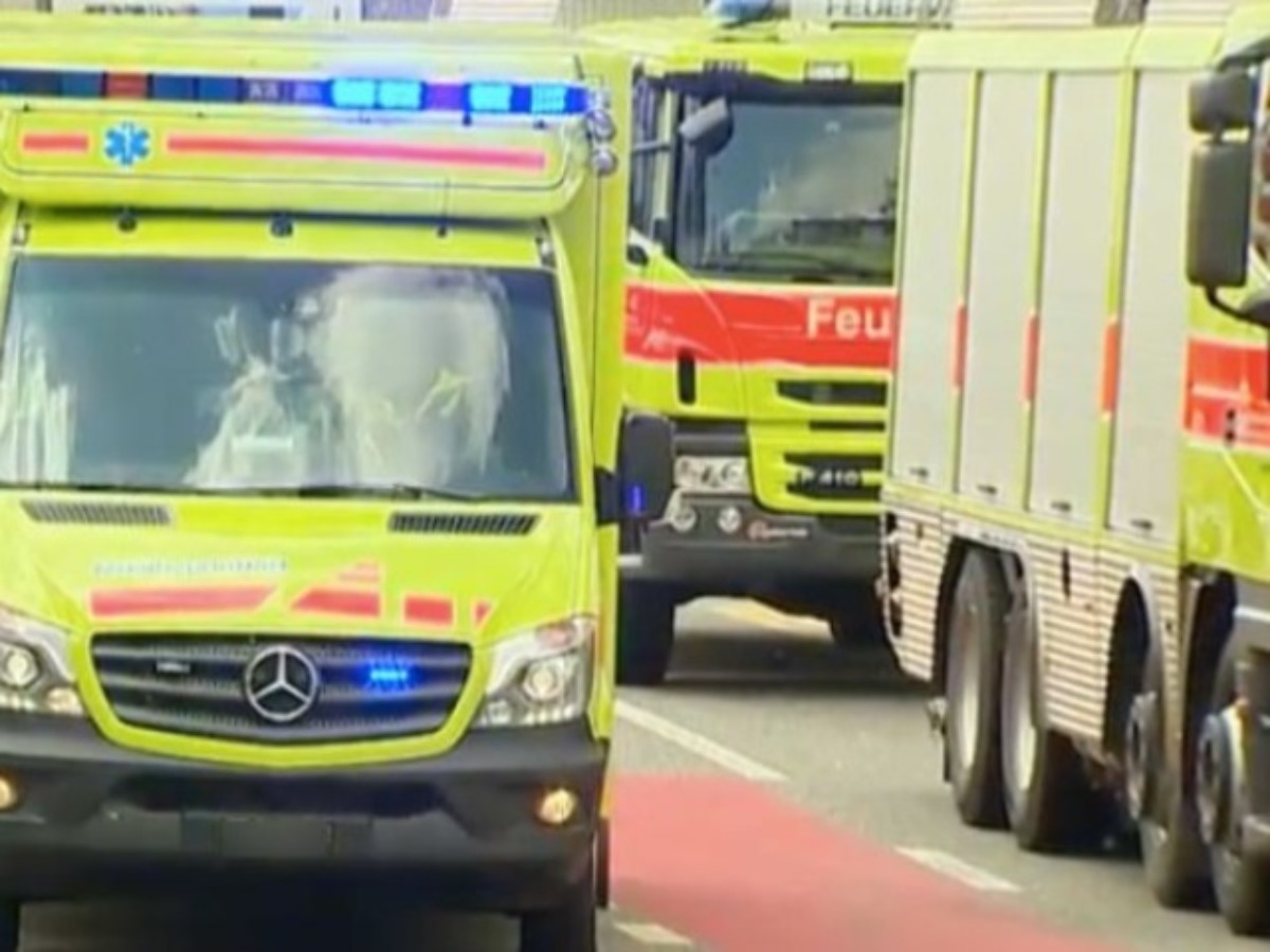 Feuerwehreinsatz: Neuenkirchstrasse in Luzern gesperrt