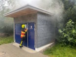 Flawil SG: Zwei WC-Anlagen in Brand gesetzt