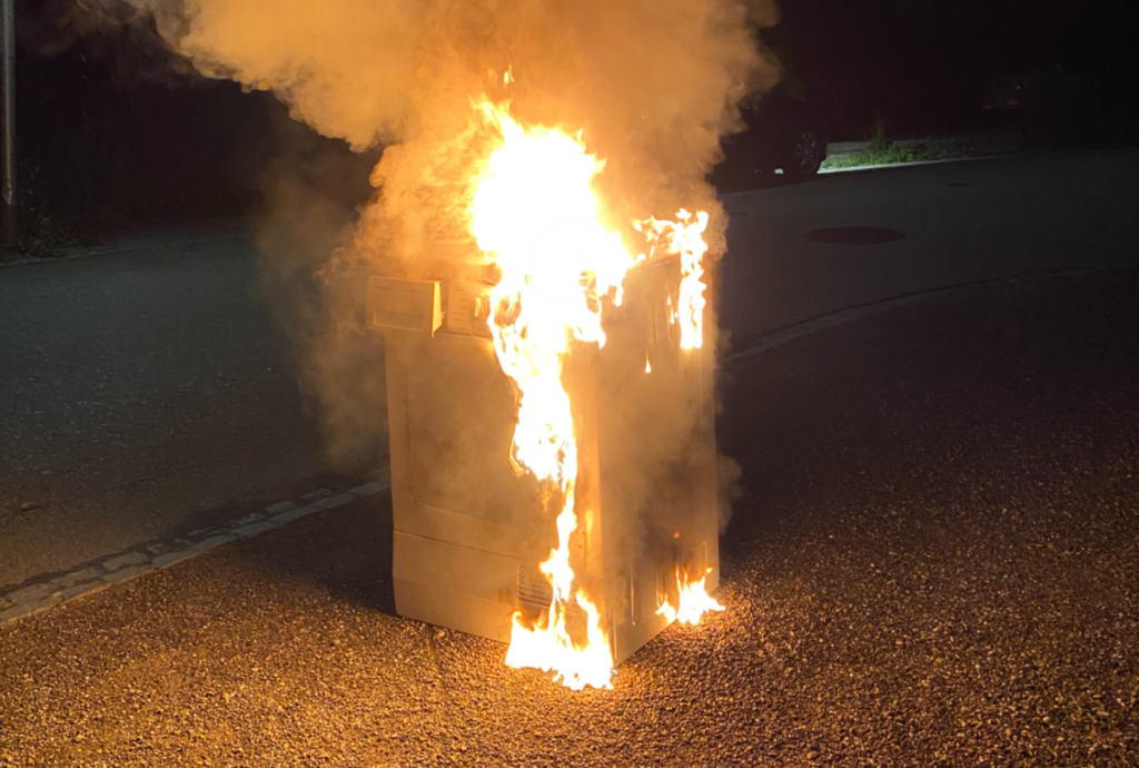 Kreuzlingen TG: Wäschetrockner in Brand geraten