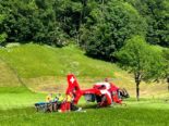 Unfall in Schwende (AI): Rollerfahrer verletzt im Spital