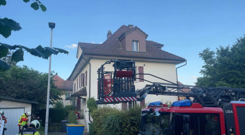 Solothurn: Technischer Defekt löst Brand in Keller aus