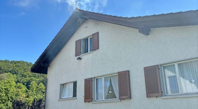 Felben-Wellhausen TG: Feuer Greift Von Hecke Auf Haus über