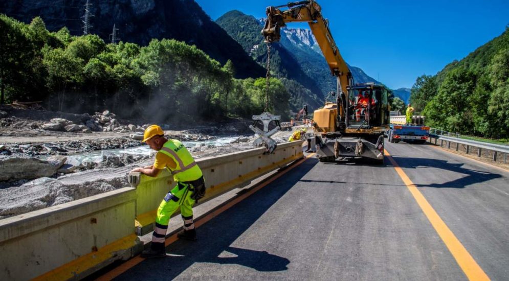 bau arbeiten a13