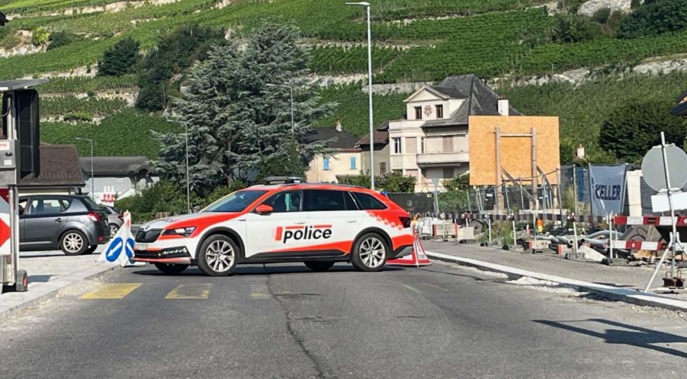 Polizeieinsatz nach Schüssen in Vétroz (VS)!