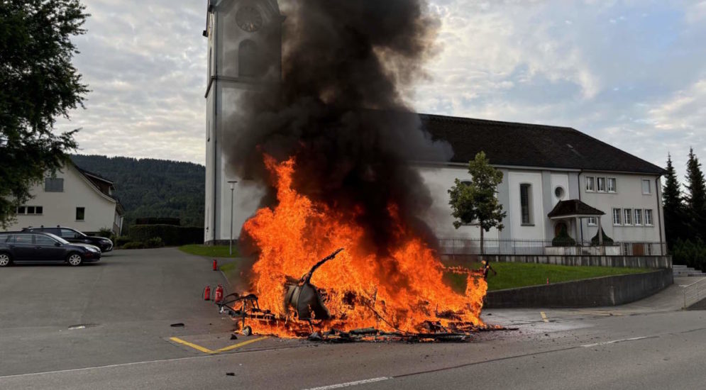 Ricken SG: 60'000 Franken Sachschaden durch Brand