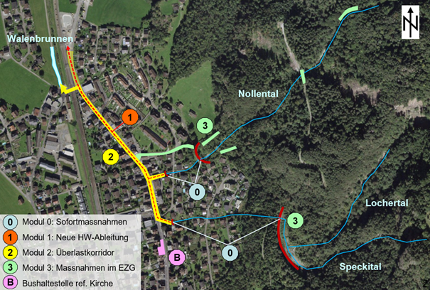 Erstfeld UR: Startschuss für den Hochwasserschutz innerorts