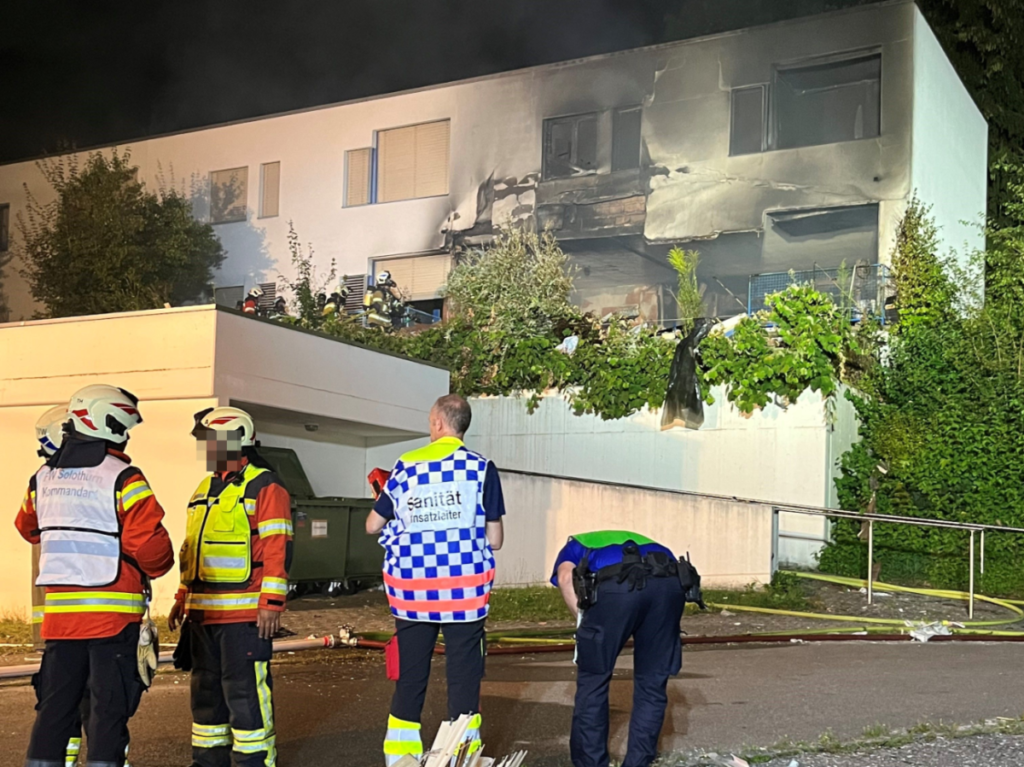 Rüttenen SO: Leiche nach Explosion und Brand gefunden