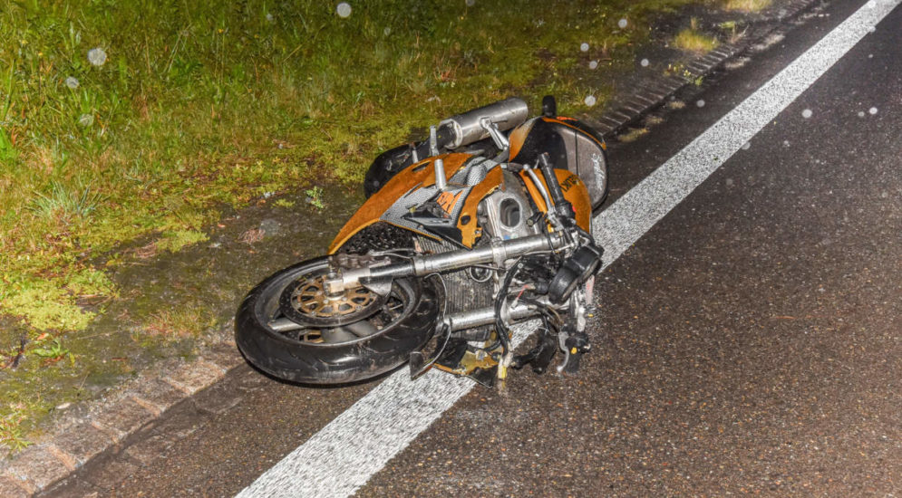 Roggwil TG: Unfall mit Motorrad fordert zwei Schwerverletzte