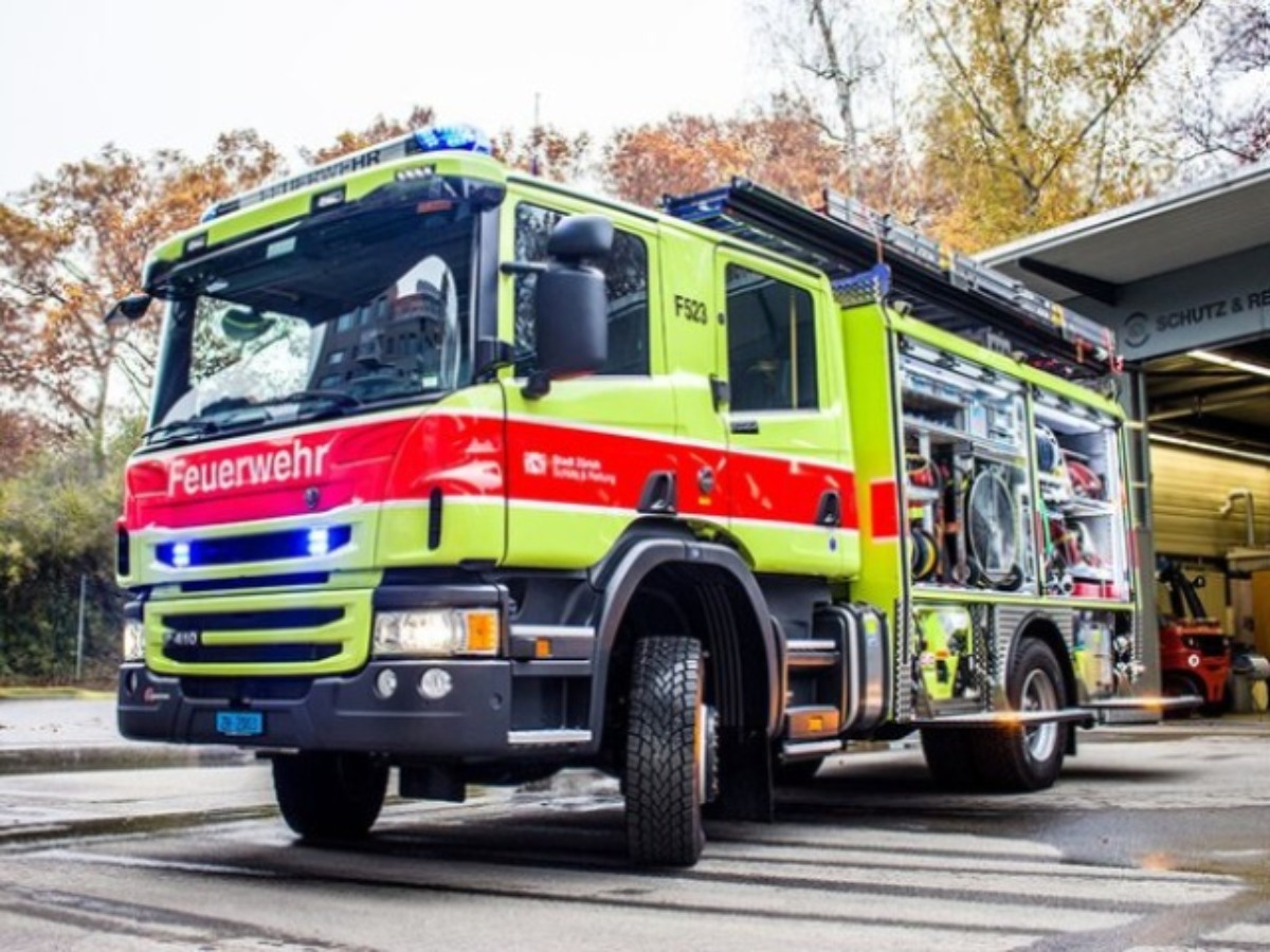 Brand: Kantonsstrasse Kerzers-Golaten gesperrt