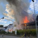 Das Haus stand lichterloh in Flammen