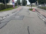 Unfallstrasse in Rapperswil-Jona