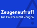 Symbolbild Text "Zeugenaufruf! DIe Polizei sucht Zeugen" vor Warndreieck