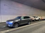 Küblis (GR): Zwei Totalschaden bei Unfall im Tunnel