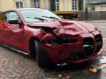 Aarau (AG): Heftiger Frontal Unfall durch BMW Junglenker