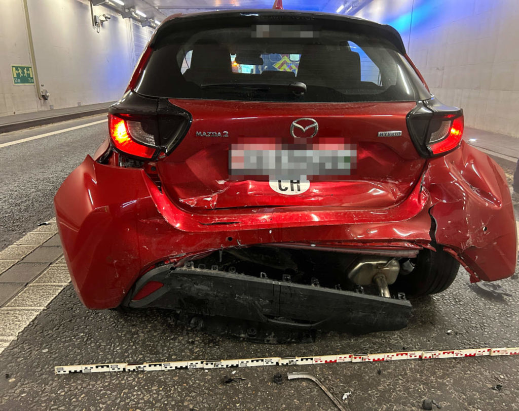 unfall tunnel