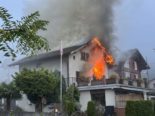 Brand in Sisikon (UR): Wohnhaus in Flammen, Bewohner evakuiert