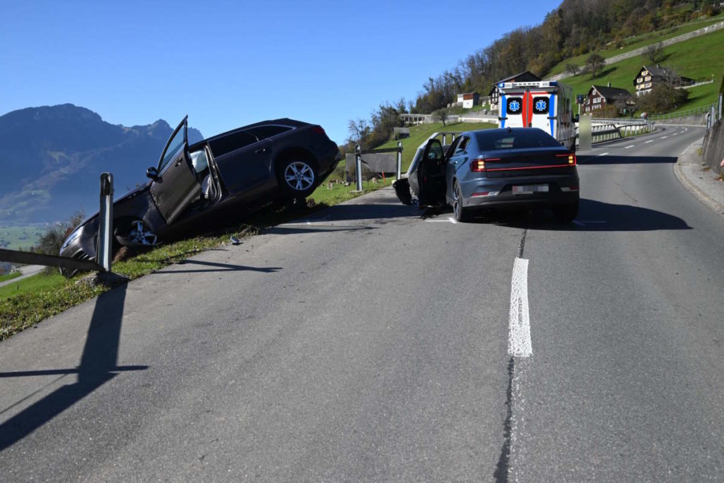 Amden (SG): Satte 80’000 Franken Sachschaden nach Unfall