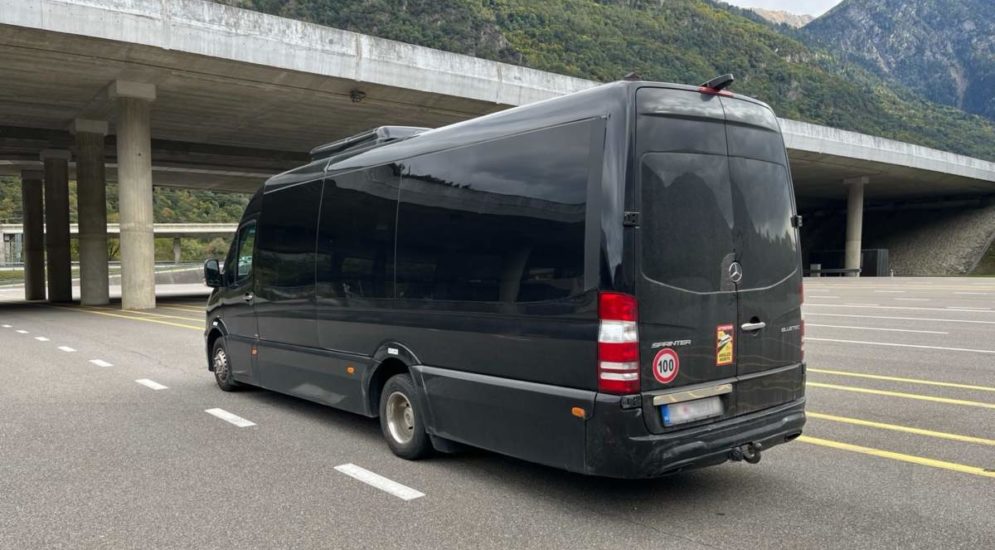 Kabotage in St-Maurice (VS): Reisebus aus Polen gestoppt