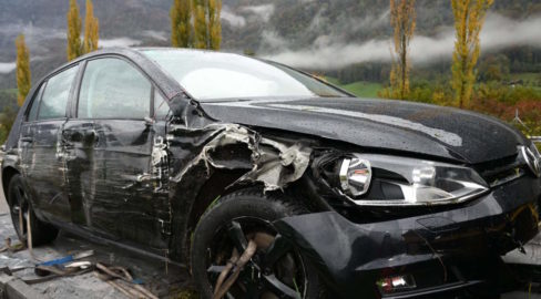 A3 Tscherlach SG: Unfall endet mit 15'000 Franken Sachschaden