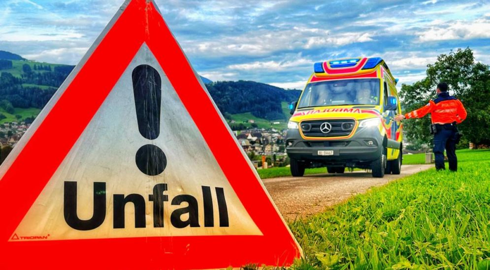 appenzell unfall