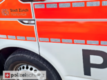 Symbolfoto: Nahaufnahme Polizeiauto