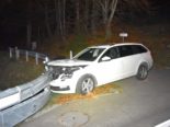 Urnäsch AR: Bei Unfall frontal mit Leitplanke kollidiert