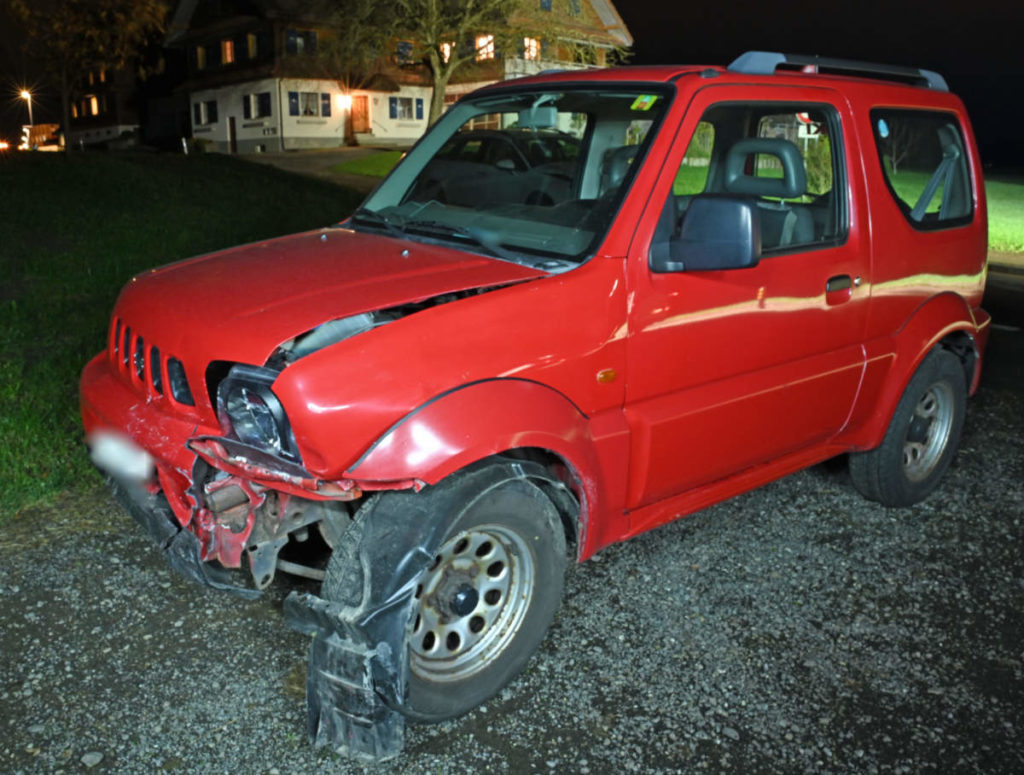 Unfall in Ballwill LU fordert zwei Verletzte