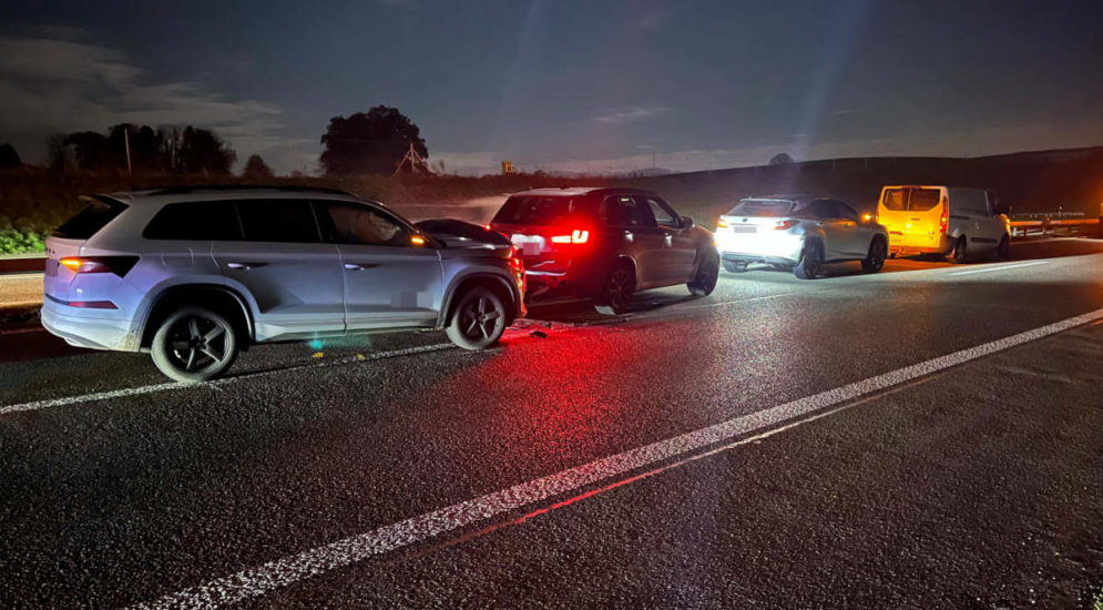 Matzingen (TG): Unfall auf der A1 mit vier Fahrzeugen