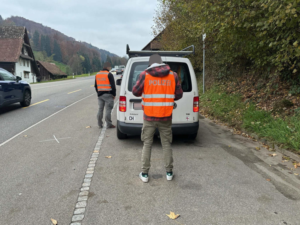 Zentralschweiz: Kontrolle bringt 14 Ordnungsbussen