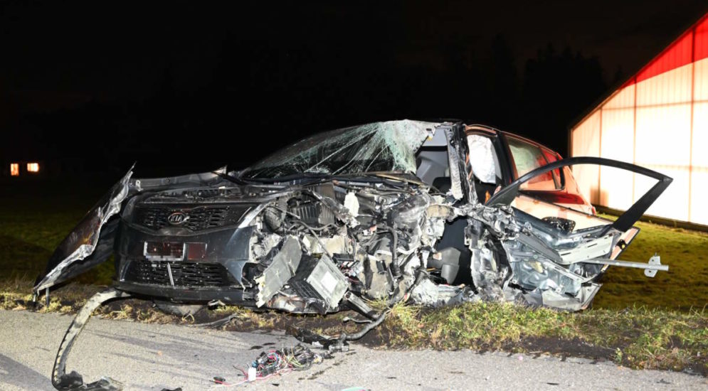 Flawil SG: Unfall führt zu Strassensperrung