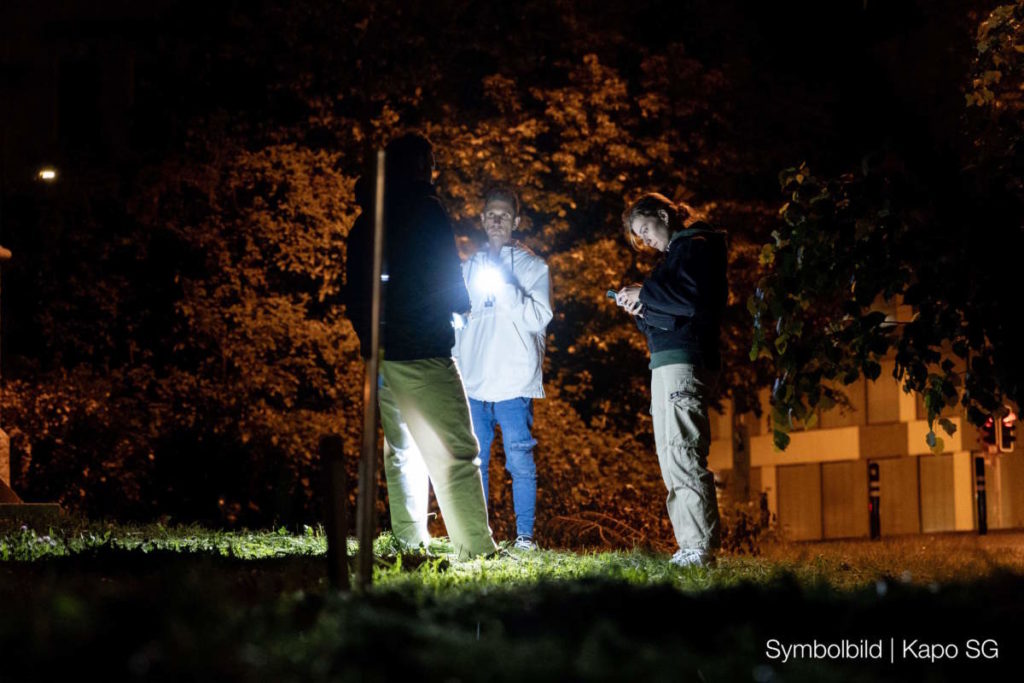 Kanton St.Gallen: Halloween ohne grössere Vorfälle